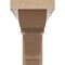 Ekena Millwork 3"W x 18"D x 6"H Thin Bryant Rough Cedar Woodgrain TimberThane Corbel, Primed Tan CORUR03X18X06BRYRCPR - alternate 6